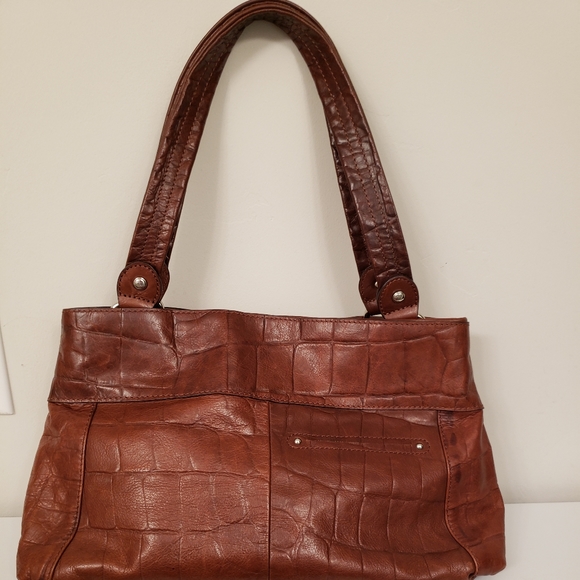 B. Makowsky brown handbag - Picture 2 of 6